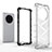 Silicone Transparent Frame Case Cover 360 Degrees AM2 for Huawei Mate 50