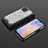 Silicone Transparent Frame Case Cover 360 Degrees AM2 for Huawei Nova 8 SE 4G