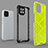 Silicone Transparent Frame Case Cover 360 Degrees AM2 for Huawei Nova 8 SE 4G