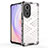 Silicone Transparent Frame Case Cover 360 Degrees AM2 for Huawei Nova 9 SE