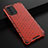 Silicone Transparent Frame Case Cover 360 Degrees AM2 for Oppo A74 4G