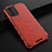 Silicone Transparent Frame Case Cover 360 Degrees AM2 for Oppo A95 4G