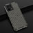 Silicone Transparent Frame Case Cover 360 Degrees AM2 for Oppo F21 Pro 4G Black