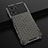 Silicone Transparent Frame Case Cover 360 Degrees AM2 for Oppo K10 5G Black