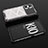 Silicone Transparent Frame Case Cover 360 Degrees AM2 for Oppo K10 Pro 5G