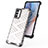 Silicone Transparent Frame Case Cover 360 Degrees AM2 for Oppo K9 Pro 5G