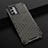 Silicone Transparent Frame Case Cover 360 Degrees AM2 for Oppo K9 Pro 5G Black
