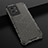 Silicone Transparent Frame Case Cover 360 Degrees AM2 for Realme GT2 Pro 5G Black