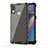Silicone Transparent Frame Case Cover 360 Degrees AM2 for Samsung Galaxy A10s