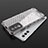 Silicone Transparent Frame Case Cover 360 Degrees AM2 for Samsung Galaxy A24 4G