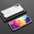 Silicone Transparent Frame Case Cover 360 Degrees AM2 for Samsung Galaxy A30