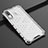 Silicone Transparent Frame Case Cover 360 Degrees AM2 for Samsung Galaxy A30