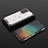 Silicone Transparent Frame Case Cover 360 Degrees AM2 for Samsung Galaxy A34 5G