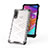 Silicone Transparent Frame Case Cover 360 Degrees AM2 for Samsung Galaxy A70E