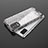 Silicone Transparent Frame Case Cover 360 Degrees AM2 for Samsung Galaxy A71 4G A715