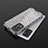 Silicone Transparent Frame Case Cover 360 Degrees AM2 for Samsung Galaxy A72 4G