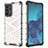 Silicone Transparent Frame Case Cover 360 Degrees AM2 for Samsung Galaxy A73 5G