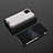 Silicone Transparent Frame Case Cover 360 Degrees AM2 for Samsung Galaxy A81 White