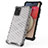 Silicone Transparent Frame Case Cover 360 Degrees AM2 for Samsung Galaxy F02S SM-E025F