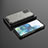 Silicone Transparent Frame Case Cover 360 Degrees AM2 for Samsung Galaxy S20 Plus 5G Black