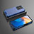 Silicone Transparent Frame Case Cover 360 Degrees AM2 for Vivo V25 5G