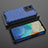 Silicone Transparent Frame Case Cover 360 Degrees AM2 for Vivo Y02S