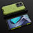 Silicone Transparent Frame Case Cover 360 Degrees AM2 for Vivo Y55 4G