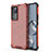 Silicone Transparent Frame Case Cover 360 Degrees AM2 for Xiaomi Mi 12T Pro 5G Red