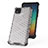 Silicone Transparent Frame Case Cover 360 Degrees AM2 for Xiaomi POCO C31