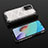 Silicone Transparent Frame Case Cover 360 Degrees AM2 for Xiaomi Redmi 10 (2022)