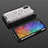 Silicone Transparent Frame Case Cover 360 Degrees AM2 for Xiaomi Redmi 9AT