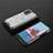 Silicone Transparent Frame Case Cover 360 Degrees AM2 for Xiaomi Redmi Note 10S 4G