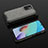 Silicone Transparent Frame Case Cover 360 Degrees AM2 for Xiaomi Redmi Note 11 4G (2021) Black