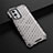 Silicone Transparent Frame Case Cover 360 Degrees AM3 for OnePlus 9 5G