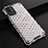 Silicone Transparent Frame Case Cover 360 Degrees AM3 for OnePlus 9R 5G