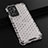 Silicone Transparent Frame Case Cover 360 Degrees AM3 for OnePlus 9RT 5G