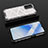 Silicone Transparent Frame Case Cover 360 Degrees AM3 for Oppo A53s 5G