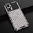 Silicone Transparent Frame Case Cover 360 Degrees AM3 for Oppo K10 Pro 5G