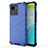 Silicone Transparent Frame Case Cover 360 Degrees AM3 for Realme C30s