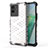 Silicone Transparent Frame Case Cover 360 Degrees AM3 for Vivo iQOO Z6x