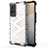 Silicone Transparent Frame Case Cover 360 Degrees AM3 for Vivo X60 Pro 5G