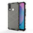 Silicone Transparent Frame Case Cover 360 Degrees AM3 for Vivo Y11