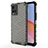 Silicone Transparent Frame Case Cover 360 Degrees AM3 for Vivo Y21a