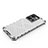 Silicone Transparent Frame Case Cover 360 Degrees AM3 for Vivo Y35 4G