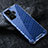 Silicone Transparent Frame Case Cover 360 Degrees AM3 for Xiaomi Poco F4 GT 5G Blue