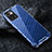 Silicone Transparent Frame Case Cover 360 Degrees AM3 for Xiaomi Poco X3 GT 5G Blue