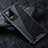 Silicone Transparent Frame Case Cover 360 Degrees AM3 for Xiaomi Redmi K40S 5G Black