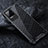 Silicone Transparent Frame Case Cover 360 Degrees AM3 for Xiaomi Redmi K50 5G Black