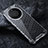 Silicone Transparent Frame Case Cover 360 Degrees AM4 for Huawei Mate 60 Pro Gray