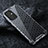 Silicone Transparent Frame Case Cover 360 Degrees AM4 for OnePlus 9 5G